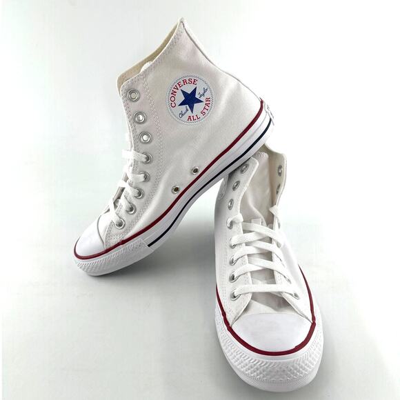 Converse Women's Optical White Chuck Taylor All Star High Top Shoe Size 8.5 - Picture 4 of 11